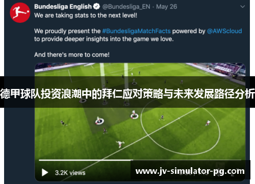 德甲球队投资浪潮中的拜仁应对策略与未来发展路径分析 德甲球队投资浪潮中的拜仁应对策略与未来发展路径分析